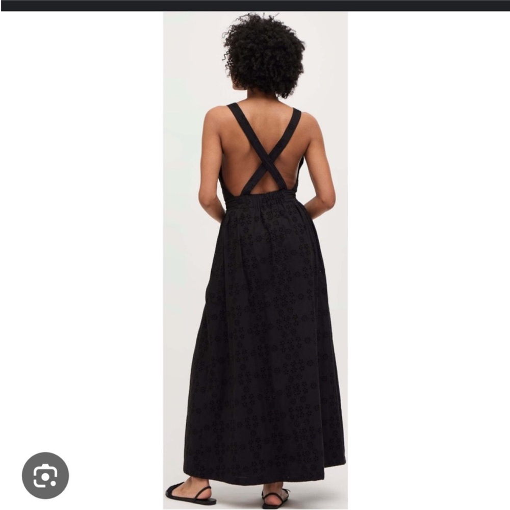 HILL HOUSE NWT Elegant Black Sleeveless Maxi Dress - Picture 2 of 6